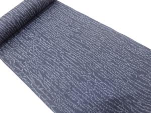 アンティーク　抽象模様織り出し　着尺反物